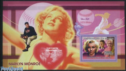 Delcampe - Guinea, Republic 2006 Marilyn Monroe S/s, Mint NH, History - Performance Art - Sport - American Presidents - Marilyn M.. - Baseball
