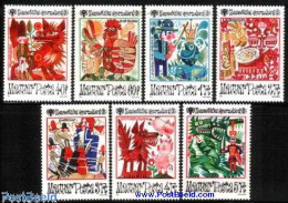 Delcampe - Hungary 1979 Year Of The Child 7v, Mint NH, Nature - Various - Fish - Poultry - Year Of The Child 1979 - Art - Fairyta.. - Ungebraucht