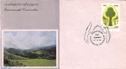 Delcampe - India 1981 Forest Conservation 1v, First Day Cover, Nature - Environment - Lettres & Documents