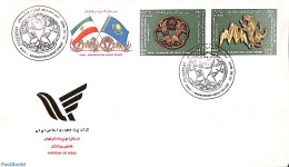 Delcampe - Iran/Persia 2008 Joint Issue With Kazakhstan 2v [:], First Day Cover, Various - Joint Issues - Art - Art & Antique Obj.. - Joint Issues