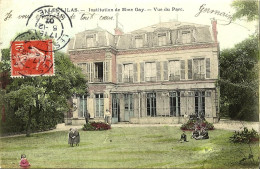 Delcampe - 10221 CPA Les Lilas - Institution De Mme Gay - Vue Du Parc - Les Lilas
