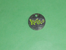 Delcampe - KDJ / Jetons De Caddies : KANDOO   ( état , Voir Scan ) - Jetons De Caddies