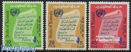 Delcampe - Kuwait 1969 UNO Day 3v, Mint NH, History - United Nations - Kuwait