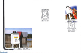 Delcampe - Aland 2006 Personal Stamp 1v S-a, First Day Cover, Post - Posta