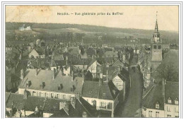 Delcampe - 62.HESDIN.VUE GENERALE PRISE DU BEFFROI - Hesdin