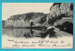 Delcampe - * Samson Nameche (Andenne - Namur - La Wallonie) * (Nels, Serie 9, Nr 35) Un Coin Du Village, Rochers, Canal Quai - Andenne