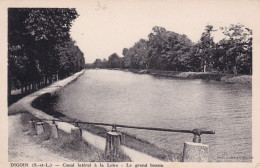 Delcampe - 71 - DIGOIN - Canal Latéral à La Loire - Le Grand Bassin - Digoin
