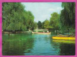 Delcampe - 325228 Bulgaria STARA ZAGORA - Artificial Lake In Yordan Kapsamunov Park (known Simply As "The Lake") PC "Photoizdat" - Bulgarien