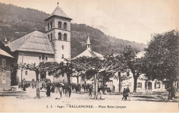 Delcampe - Sallanches , Haute Savoie * La Place St Jacques * Villageois - Sallanches