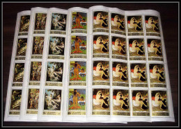 Delcampe - 065c - Fujeira - MNH ** Mi N°1006 /1010 A Tableau Tableaux Gauguin French Paintings Nus Nudes Feuilles Sheets - Impressionisme