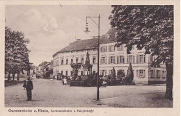 Delcampe - GERMERSHEIM                 KOMMANDANTUR U HAUPTSTRASSE - Germersheim