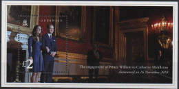 Delcampe - Guernesey Fiançailles Du Prince William 2010 XXX - Guernsey