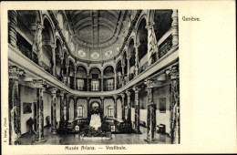 Delcampe - CPA Genève Genf Schweiz, Musée Ariana, Interieur - Sonstige & Ohne Zuordnung