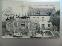Delcampe - BIGNAN PRES LOCMINE                   LE CALVAIRE           (petite Entaille Sur Bordure Haute Voir Photos) - Locmine