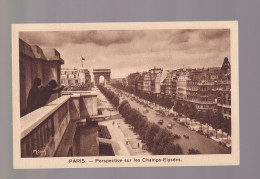 Delcampe - 75 – Paris (8e) – Perspective Sur Les Champs-Élysées – Animée – Éditeur Mona – Non écrite - Champs-Elysées