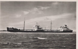 Delcampe - Nederland Den Haag Zuid Holland Stoomschip Real Photo Unposted #SCX231 - Tanker