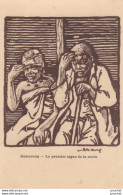 Delcampe - CAMEROUN - ILLUSTRATEUR M. BRIAULT - MISSIONS DES PERES DU ST - ESPRIT - LE PREMIER SIGNE DE LA CROIX - (2 SCANS) - Missionen