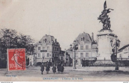 Delcampe - BN-52) CHAUMONT  - ENTREE  DE  LA  VILLE  -  ANIMATION - ECOLIERS - EN 1911 - Chaumont