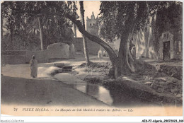 Delcampe - AESP7-ALGERIE-0645 - VIEUX BRISKRA - La Mosquée De Sidi Maleck à Travers Les Arbres - Biskra