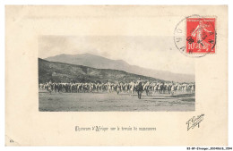 Delcampe - BI-BFP1-0798-ALGERIE - Chasseurs D'afrique Sur Le Terrain De Manoeuvres - Szenen