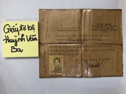 Delcampe - Military Documents From The Saigon Military Administration, Originally Archived At The Former Saigon Metropolitan Police - Autres & Non Classés