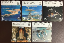 Delcampe - Bermuda 2009 Astronomy Year Moon Landing Anniversary MNH - Bermuda