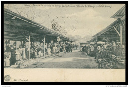 Delcampe - LISBOA - FEIRAS E MERCADOS-Interior Do Mercado No Campo De Sant'Anna( Ed. F.A.Martins Nº 981)carte Postale - Lisboa