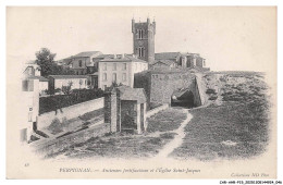 Delcampe - CAR-AHRP15-0730-66 - PERPIGNAN - Anciennes Fortification Et L'eglise Saint-jacques - Perpignan