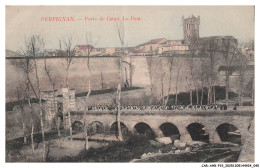 Delcampe - CAR-AHRP15-0727-66 - PERPIGNAN - Porte De Canet - Le Pont - Perpignan