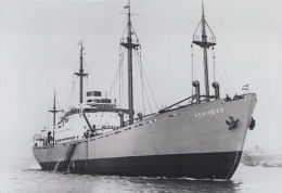 Delcampe - SS PERICLES Cargo Ship Freighter Postcard Size Real Photo #SCZ790 - Handel