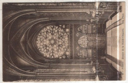 Delcampe - AK 279370 FRANCE - Paris - Rosace De La Sainte-Chapelle - Kirchen