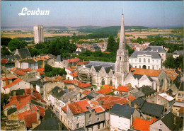 Delcampe - Carte  -Loudun - Vue Aérienne    K51 - Loudun