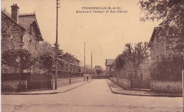 Delcampe - 95 - FRANCONVILLE - Boulevard Pasteur Et Rue Carnot - Franconville