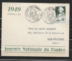 Delcampe - 1949 - 828 - Journée Du Timbre - PARIS - 5 - ....-1949