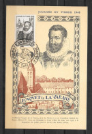 Delcampe - 1946 - 754 - Journée Du Timbre - SABLES D'OLONNE - 4 - 3 - ....-1949