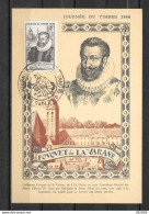 Delcampe - 1945 - Journée Du Timbre - SABLES D'OLONNE - 3 - 4 - ....-1949