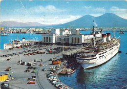 Delcampe - B47697 Napoli Sea Station Ship Bateaux Car Voiture   Spain - Sonstige & Ohne Zuordnung