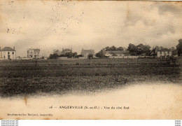 Delcampe - ANGERVILLE  Vue Du Côté Sud. Carte écrite En 1904 - Angerville