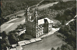 Delcampe - Bad Staffelstein Basilika Vierzehnheiligen Fliegeraufnahme O - Staffelstein