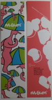 Delcampe - M GUM / Illustration - PARAPLUIE - Marque Pages (photo Recto/verso) - Marcapáginas