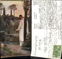 Delcampe - 338451,Künstler Ak Jan Styka Vinicus Und Lygia Im Garten Des Linus Liebe Paar Pub Quo Vadis - Geschichte