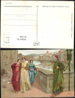 Delcampe - 411366,Künstler Ak Incontro Di Dante Con Beatrice Antike Pub E. SBorgi - Geschichte