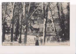 Delcampe - Mayenne - Ecole Primaire Superieure De Jeunes Filles - L'ecole Sous La Neige - Mars 1909 - Mayenne