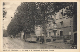 Delcampe - CPA Brioude-La Poste Et Le Boulevard Du Docteur Devins   L4824 - Brioude