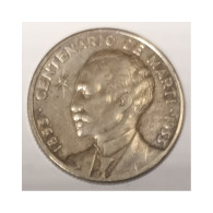 Delcampe - CUBA - KM 27 - 25 CENTAVOS 1953 - José Martí - TTB - Cuba