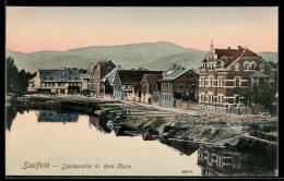 Delcampe - AK Saalfeld, Saalepartie Mit Dem Kulm - Saalfeld