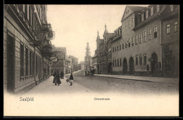 Delcampe - AK Saalfeld, Oberstrasse - Saalfeld