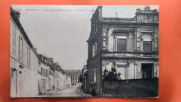 Delcampe - CPA.(72) Mamers. Rue Denfert  Rochereau Et La Caserne.  (W.1198) - Mamers