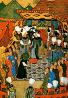 Delcampe - AB5 - Istanbul - Turkiye - Topkapi Sarayi Müzesinden Osmanli Minyatürü - Padisahin Elci Kabulu - Turquia