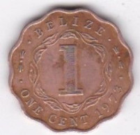 Delcampe - Belize 1 Cent 1973 Elizabeth II , En Bronze , KM# 33 - Belize